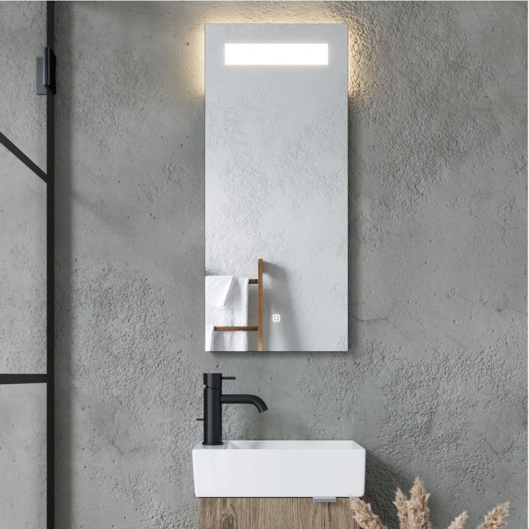 Зеркало SANCOS Solo с подсветкой 350х800, SL35