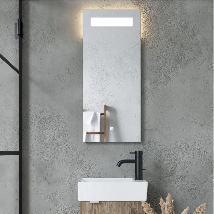 Зеркало SANCOS Solo с подсветкой 350х800, SL35