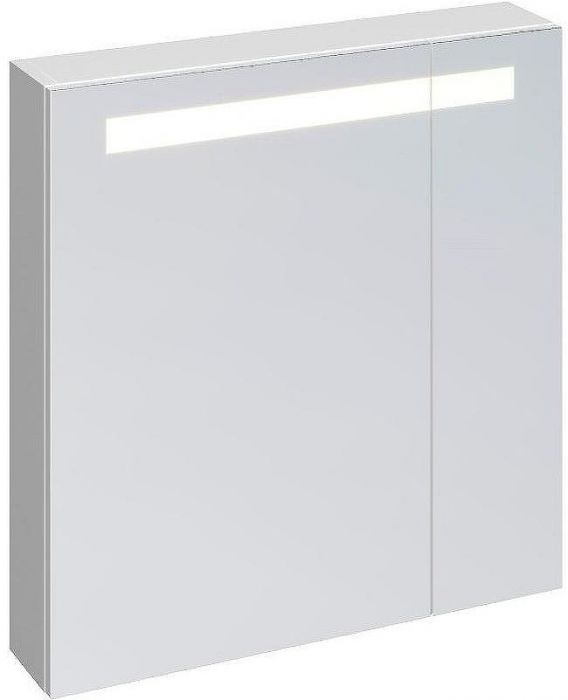 Зеркальный шкаф Cersanit Melar 70 SP-LS-MEL70-Os с подсветкой Белый
