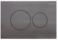 Клавиша смыва Cezares Pneumatic PN1-BTN-GM цвет Оружейная сталь