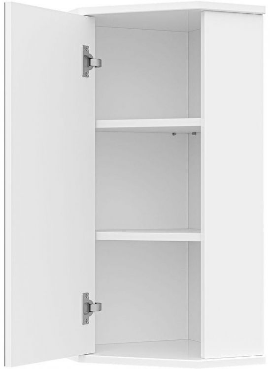 Зеркальный шкаф Misty Лилия 34 Э-Лил08034-014бф угловой Белый