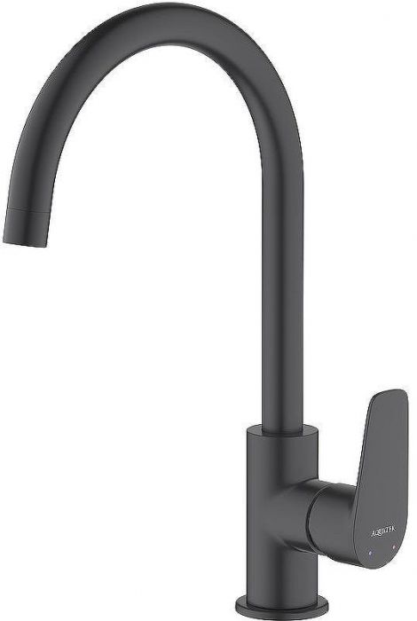 Смеситель для кухни Aquatek Бетта AQ1182MB Черный матовый