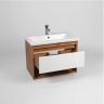 Тумба под раковину VIANT Бостон 50 VBOS50CO-T1YP подвесная Белая Дуб Вотан Тумба под раковину VIANT Бостон 50 VBOS50CO-T1YP подвесная Белая Дуб Вотан
