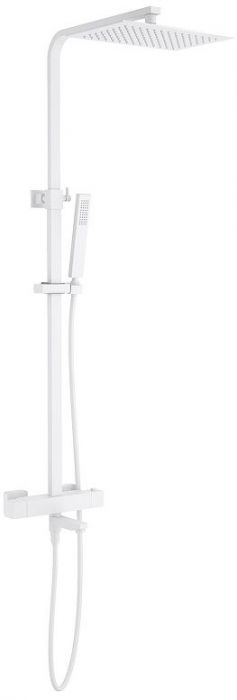 Душевая система Timo Tetra-thermo SX-0169/16 с термостатом цвет Белый матовый