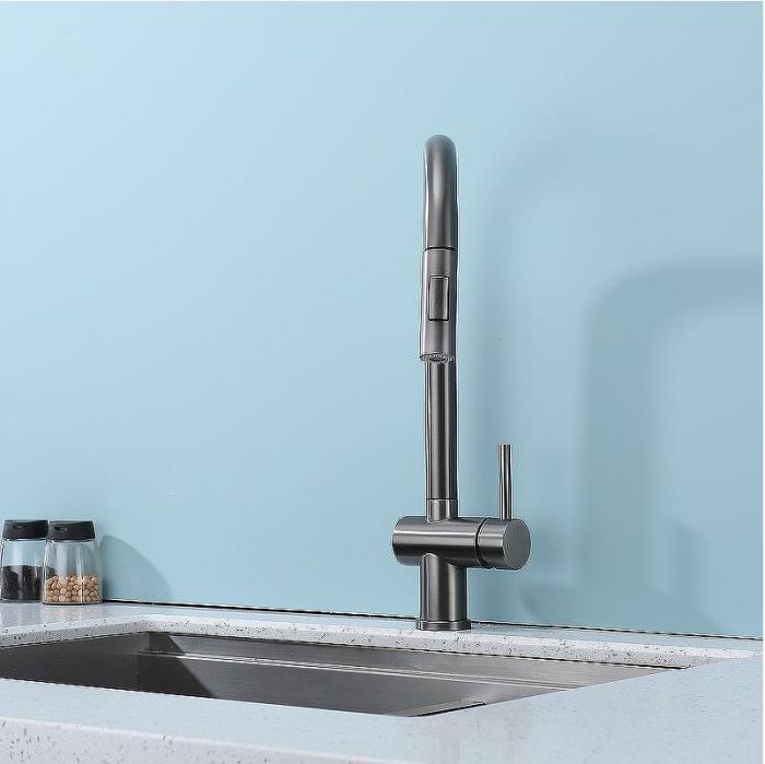 Смеситель для кухни Splenka S204.49.09 Графит матовый