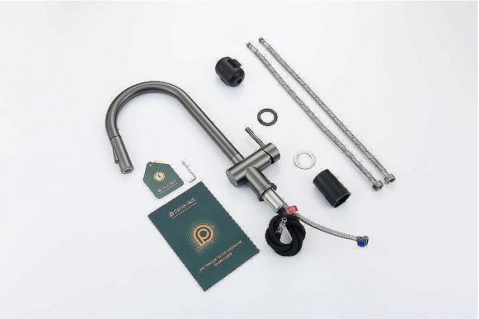 Смеситель для кухни Splenka S204.49.09 Графит матовый