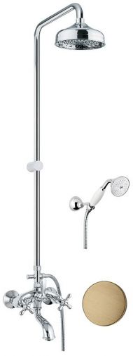 Душевая система Fiore Margot Sky 01ZZ0615 цвет Бронза