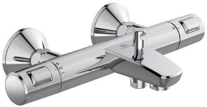 Смеситель для ванны Ideal Standard Ceratherm T25 A7206AA с термостатом Хром