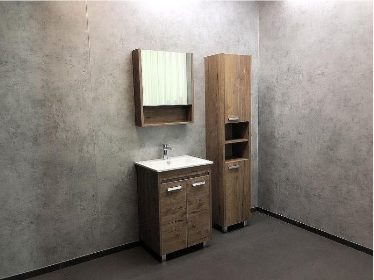 Шкаф пенал Comforty Марио 40 00-00004160 Дуб темный Шкаф пенал Comforty Марио 40 00-00004160 Дуб темный