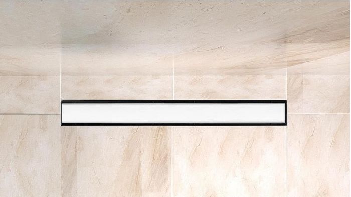 Душевой лоток BelBagno Luce BB-LD-LUCE-60-BIANCO с Белой матовой решеткой / под плитку