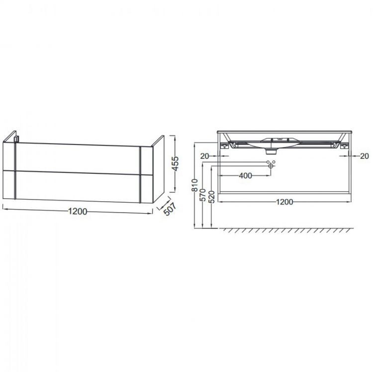 Тумба под раковину 120см Jacob Delafon Nouvelle Vague EB3036-E73 фактурный дуб Тумба под раковину 120см Jacob Delafon Nouvelle Vague EB3036-E73 фактурный дуб