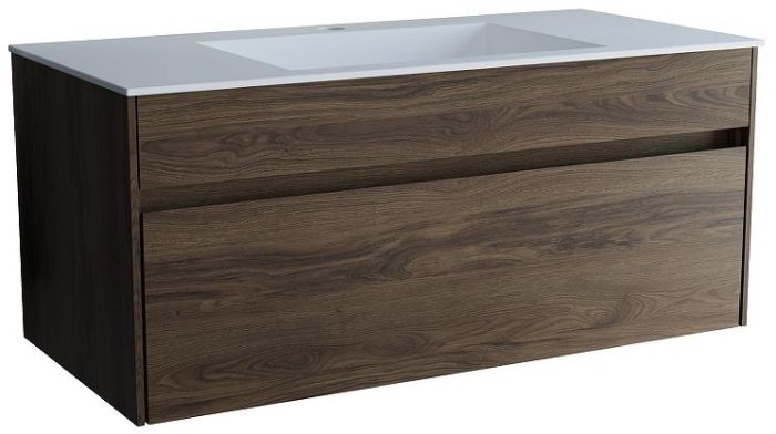 Тумба под раковину Vincea Chiara 100 VMC-2C100CO подвесная цвет C.Oak