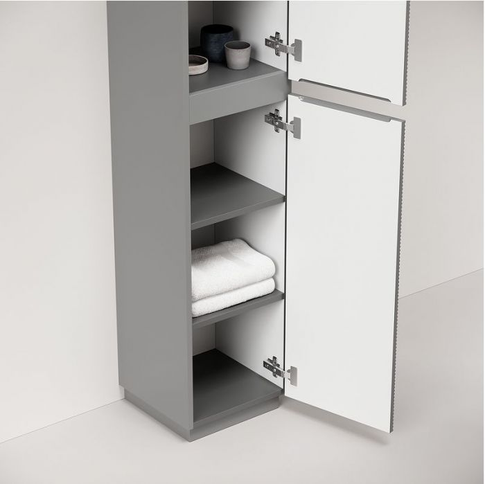 Шкаф пенал Sancos Folk Floor 35 PFL35FES цвет Ergraut soft