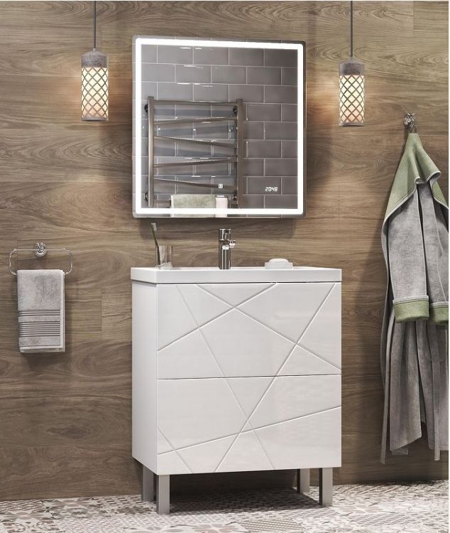 Тумба под раковину Vigo Geometry 60 tn.bsf.GEO.FOS.60.2Y цвет Белый Тумба под раковину Vigo Geometry 60 tn.bsf.GEO.FOS.60.2Y цвет Белый