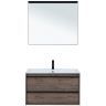 Комплект мебели для ванной Aquanet Lino 90 271958 подвесной Дуб Веллингтон