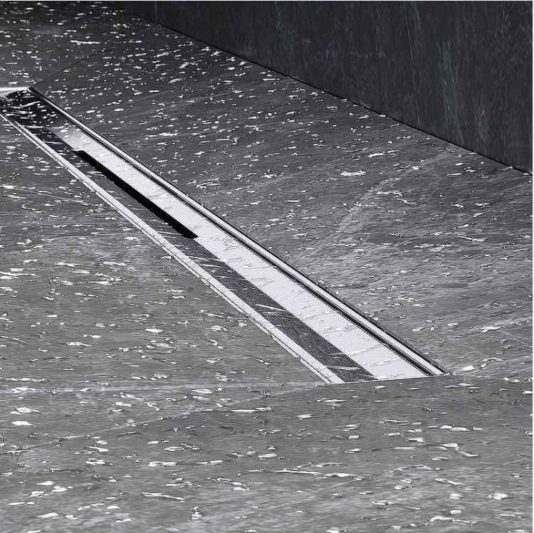 Душевой лоток AM.PM MasterFlow 60 W01SC-S11-060-05SB с решеткой Хром матовый Slim line