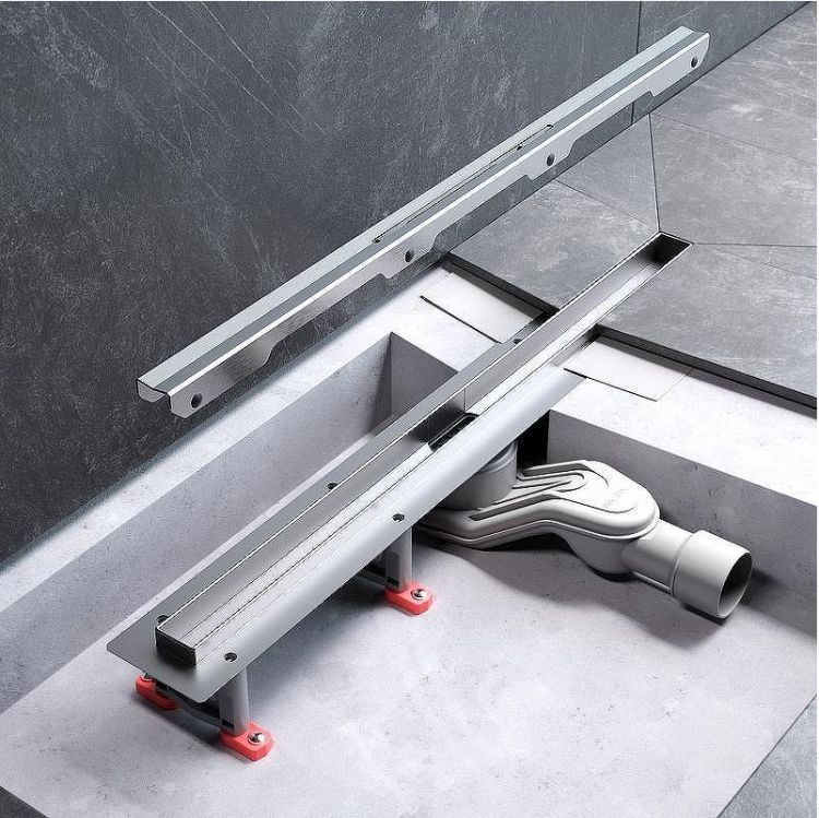 Душевой лоток AM.PM MasterFlow 60 W01SC-S11-060-05SB с решеткой Хром матовый Slim line