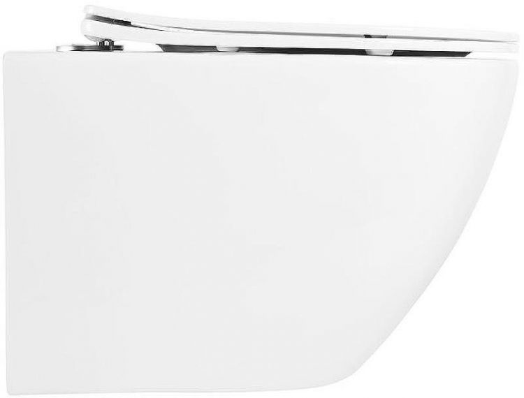 Комплект унитаза BelBagno Uno BB3105CHR/SC с инсталляцией WellWant Standart 50 WWISI111BB с сиденьем Микролифт и Черной матовой клавишей смыва