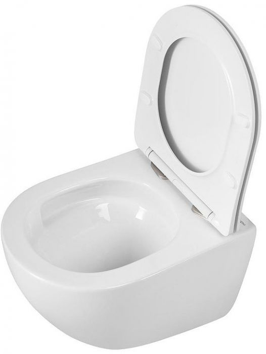 Унитаз BelBagno Amanda BB051CH-TOR-FC/SC подвесной цвет Белый с сиденьем Микролифт