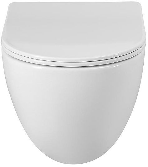 Унитаз BelBagno Amanda BB051CH-TOR-FC/SC подвесной цвет Белый с сиденьем Микролифт
