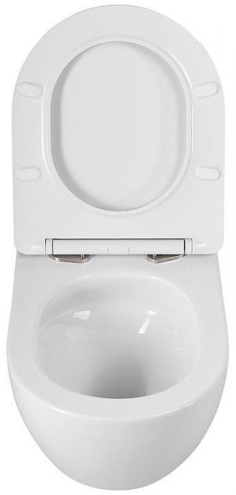 Унитаз BelBagno Amanda BB051CH-TOR-FC/SC подвесной цвет Белый с сиденьем Микролифт