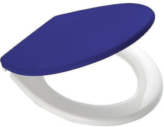 Сиденье для унитаза Ridder Miami О2101133 Синее с Микролифтом