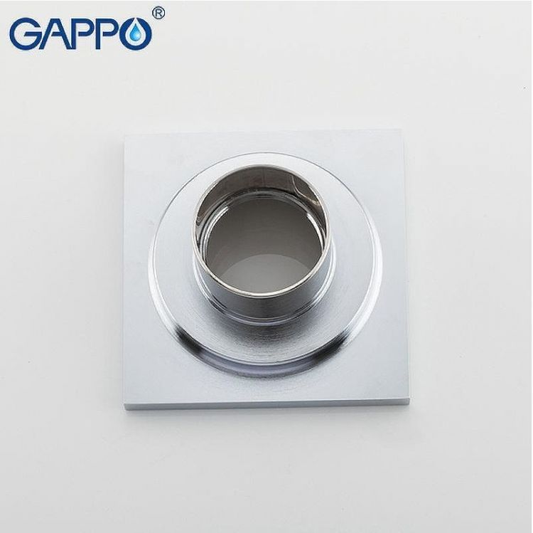 Душевой трап Gappo G81051 с решеткой Хром Душевой трап Gappo G81051 с решеткой Хром