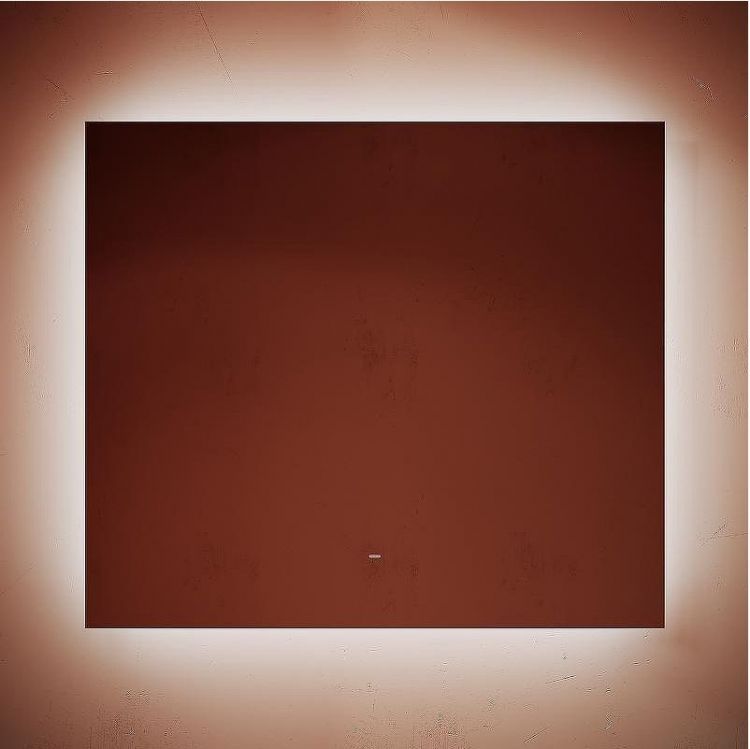 Зеркало Sancos Square 80 SQ800 с подсветкой с сенсорным выключателем Зеркало Sancos Square 80 SQ800 с подсветкой с сенсорным выключателем