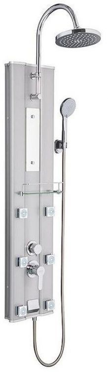 Душевая панель River 09 10000002452 Матовый хром