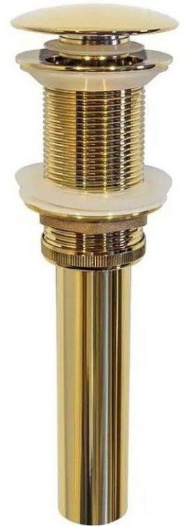 Донный клапан Comforty DK-01G 00-00013474 click-clack Золото Золото