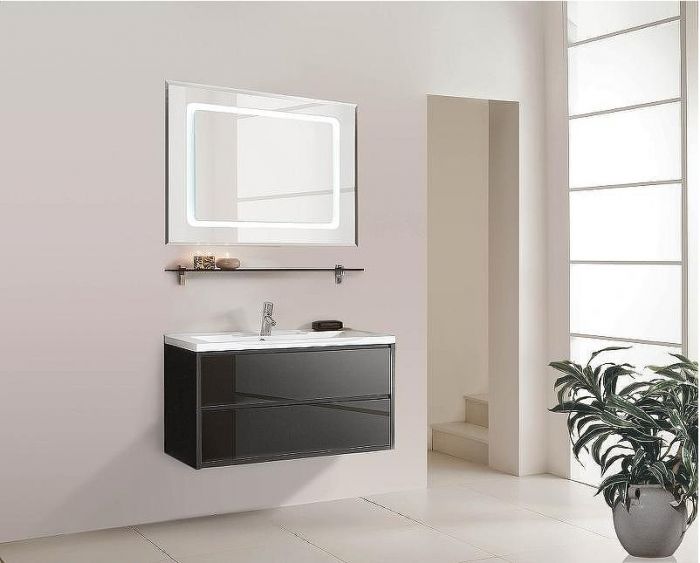 Зеркало Aquaton Римини 100 1A136902RN010 с подсветкой с сенсорным выключателем с подогревом