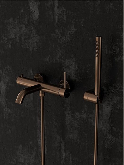 Смеситель для ванны Knotlor Eclipse SS-23/RB цвет Бронза