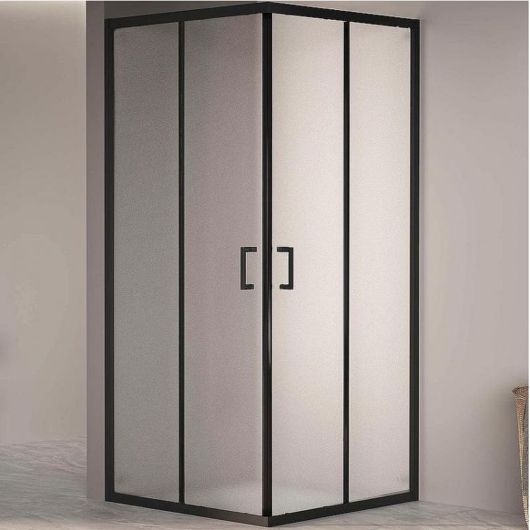 Душевой уголок RGW Passage PA-030B 80x80 3508103088-24 профиль Черный стекло матовое-сатинат Душевой уголок RGW Passage PA-030B 80x80 3508103088-24 профиль Черный стекло матовое-сатинат