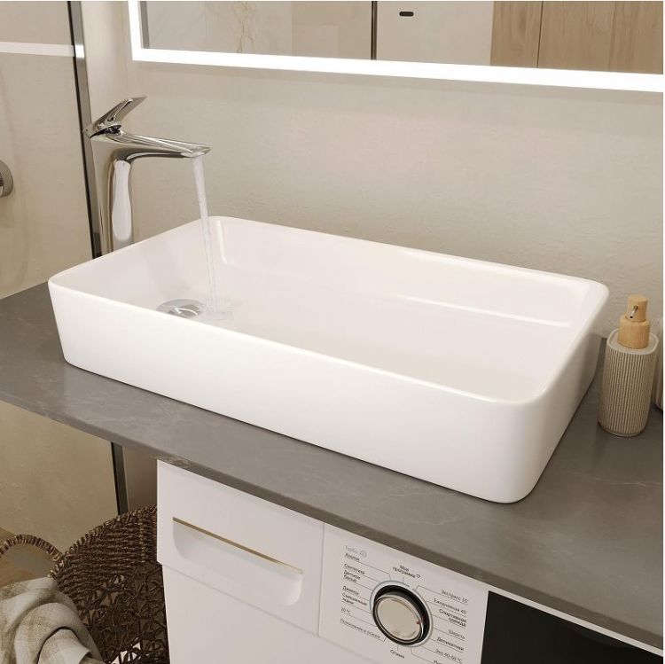 Раковина-чаша Bond Cube 60 S67-610 Белый глянец