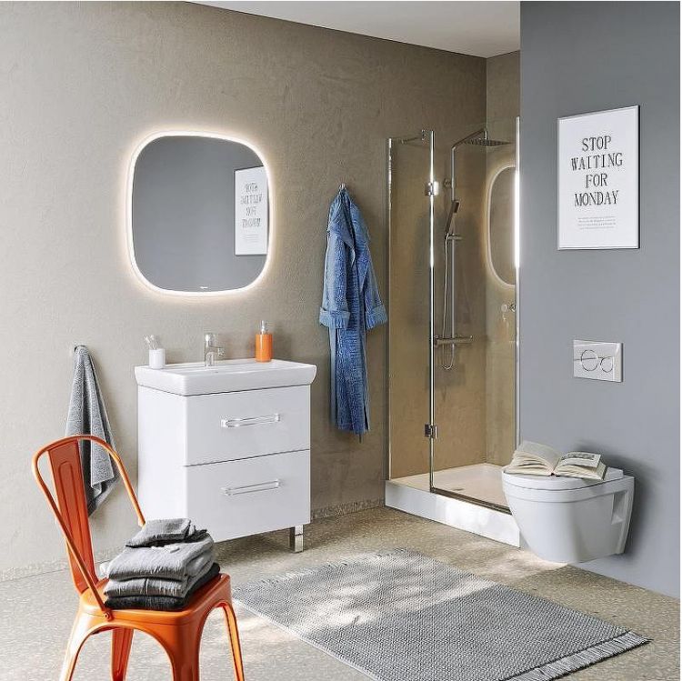 Зеркало Aqwella Aura A 100 AUR0210AH с подсветкой с бесконтактным выключателем Зеркало Aqwella Aura A 100 AUR0210AH с подсветкой с бесконтактным выключателем