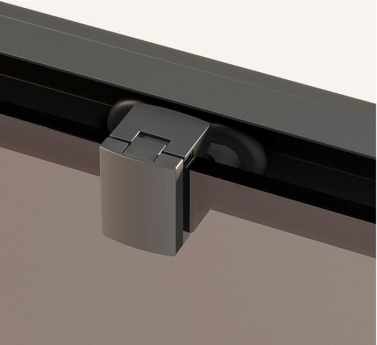 Душевой уголок Ambassador Forsa 150х100 17021221AB-100AB профиль Черный стекло прозрачное