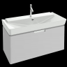 Тумба для ванной Reve 100 см подвесная, цвет белый бриллиант [EB1132-G1C]