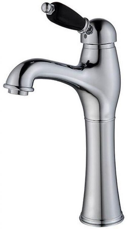 Смеситель для раковины Caprigo Adria-Uno Black Edition 02B-525-crm Хром Смеситель для раковины Caprigo Adria-Uno Black Edition 02B-525-crm Хром