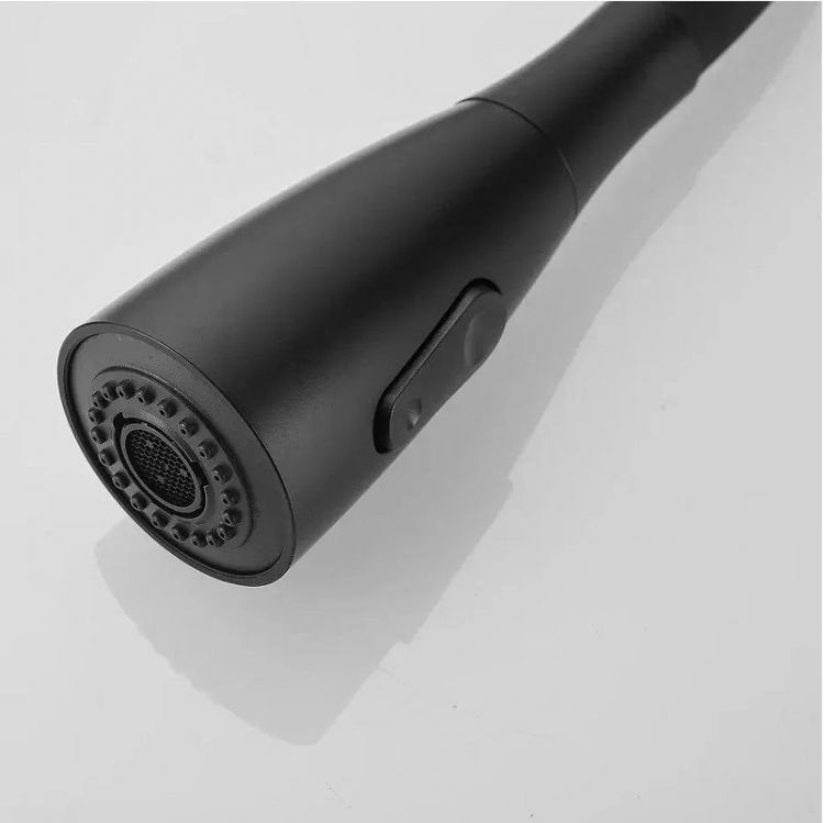 Смеситель для кухни Shevanik S843H-3 цвет Черный Смеситель для кухни Shevanik S843H-3 цвет Черный