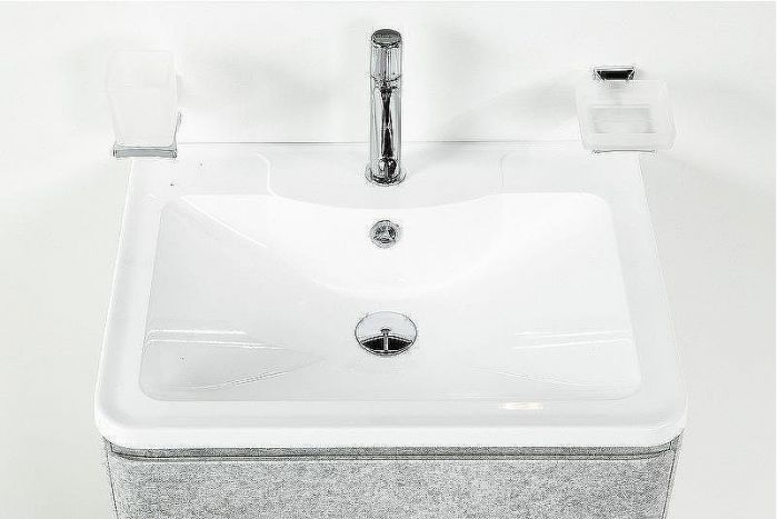 Тумба под раковину BelBagno 70 ALBANO-700-2C-SO-CVG подвесная Cemento Verona Grigio