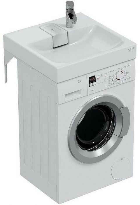 Раковина СанТа Венера 60 900162 на стиральную машину Белая