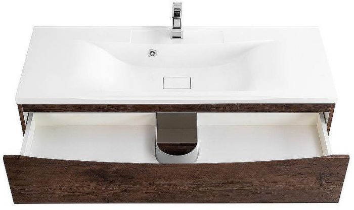 Тумба под раковину BelBagno Marino 110 MARINO-1100-2C-SO-RW-P подвесная Rovere Moro