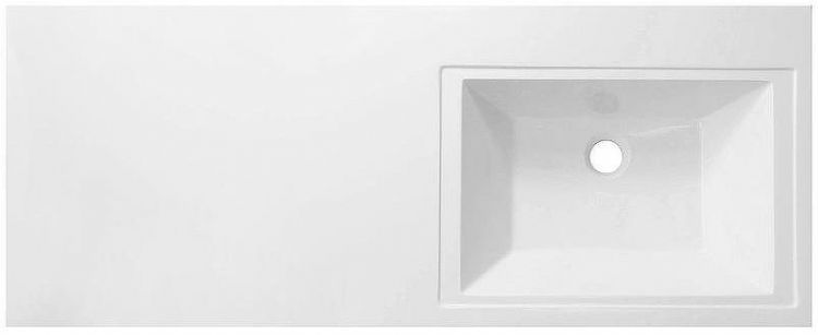 Раковина Brevita Эстет Даллас 120 R ФР-00001528 с местом под стиральную машину Белая Раковина Brevita Эстет Даллас 120 R ФР-00001528 с местом под стиральную машину Белая