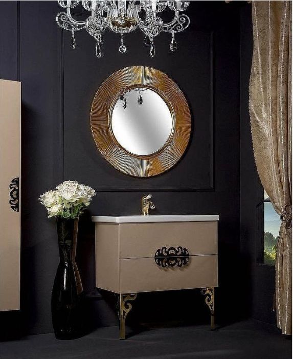 Зеркало Boheme NeoArt Shine 82 528-G Золото