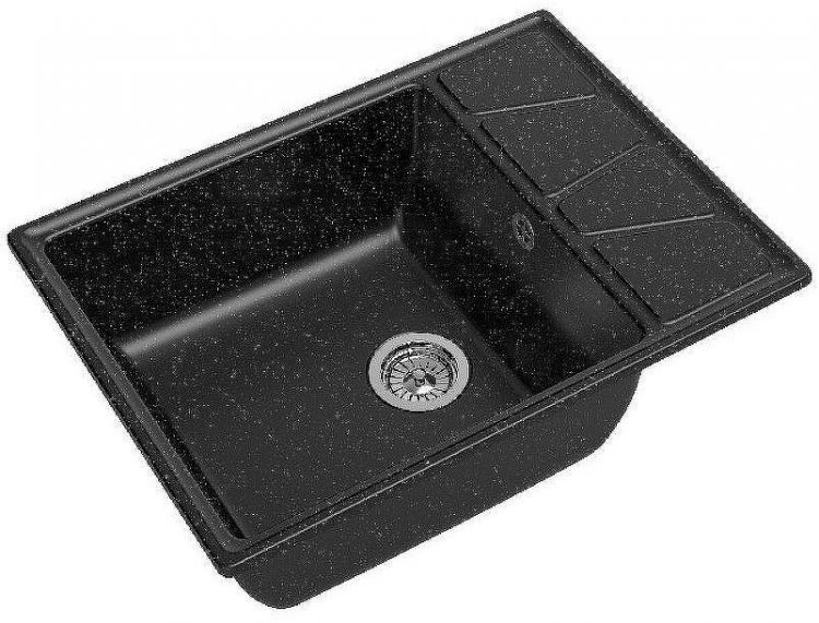 Кухонная мойка GranFest Vertex GF-V-680L Черный