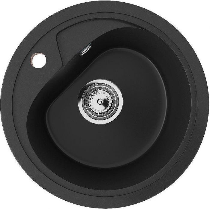 Кухонная мойка Ulgran Classic U-500-344 Ультра-черная