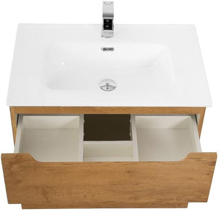 Тумба под раковину BelBagno Etna-H60 80 ETNA-H60-800-2C-SO-RN-P подвесная Rovere Nature