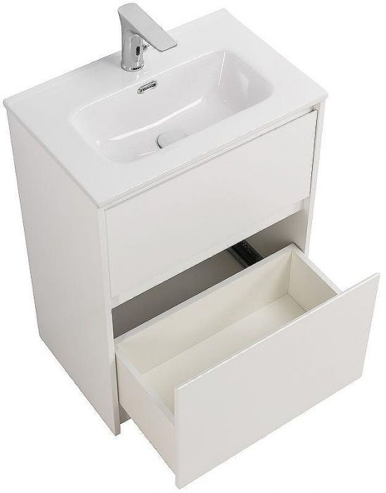 Тумба под раковину BelBagno Kraft 39 50 KRAFT39-500/390-2C-PIA-BO Bianco Opaco