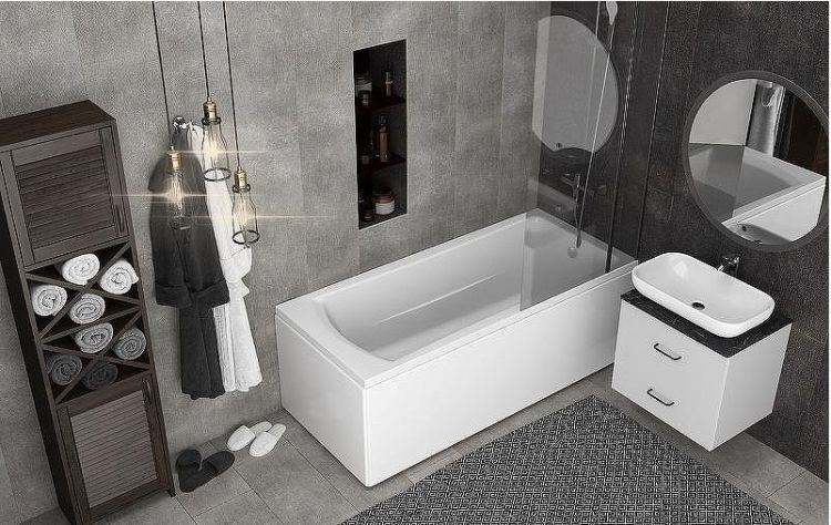 Акриловая ванна Marka One Prime 150х75 01пра1575 без гидромассажа