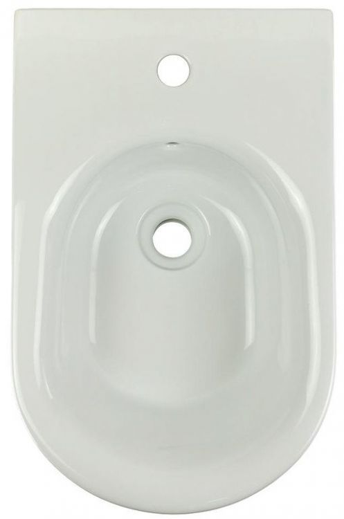 Биде Migliore Monaco 32070 подвесное цвет Белый с декором Золото